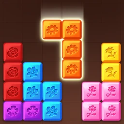 Ícone de Block Puzzle: Blossom Garden