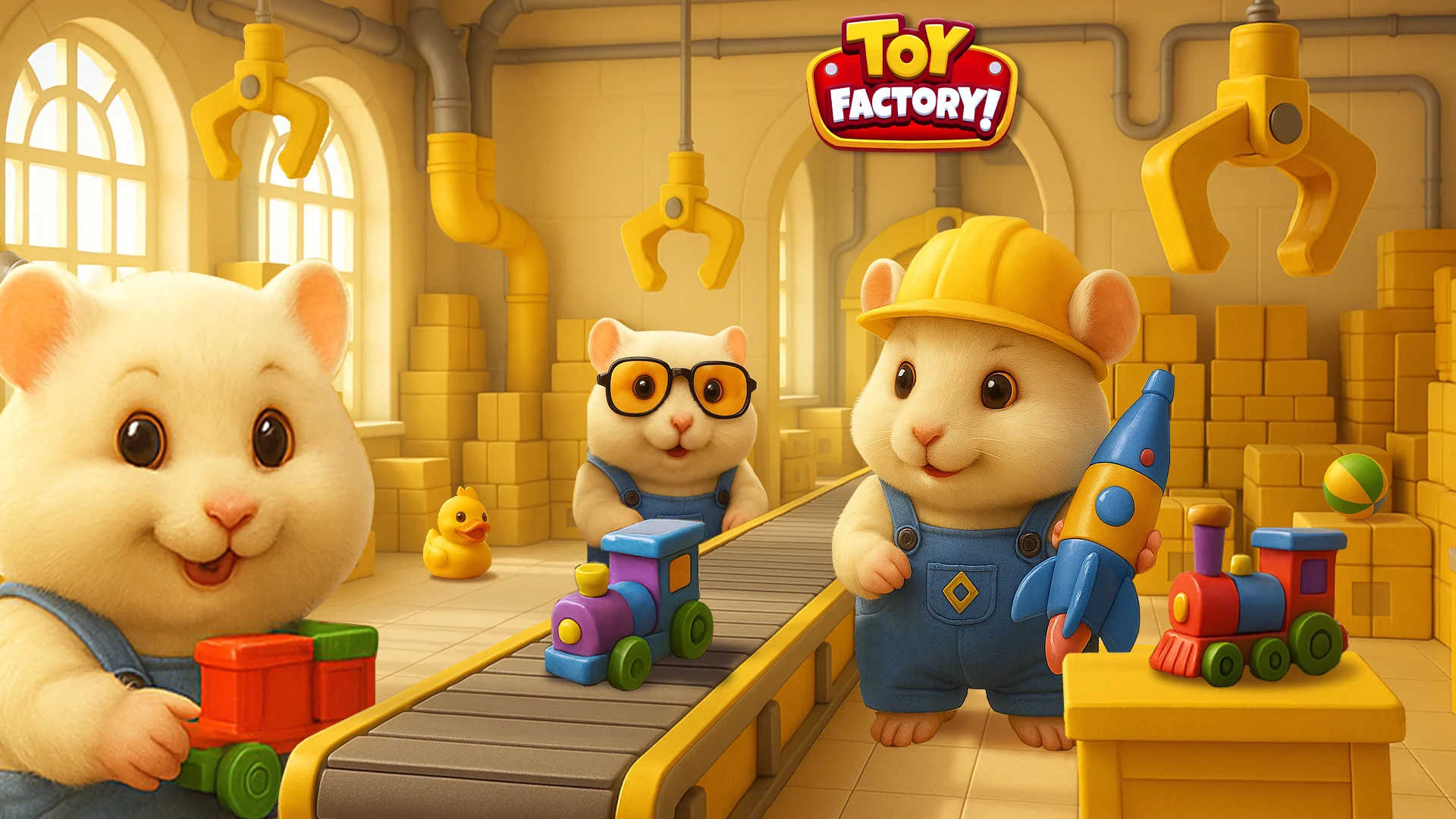 Toy Factory Match 3 Game Party screenshot