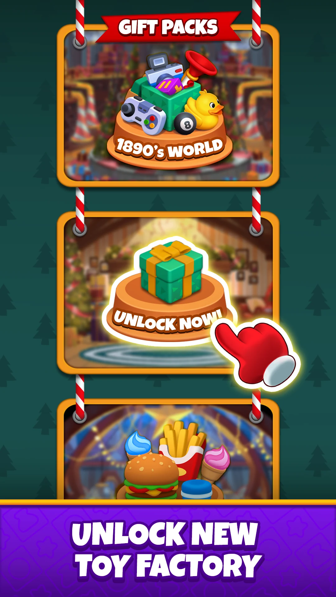 Toy Factory Match 3 Game Party screenshot