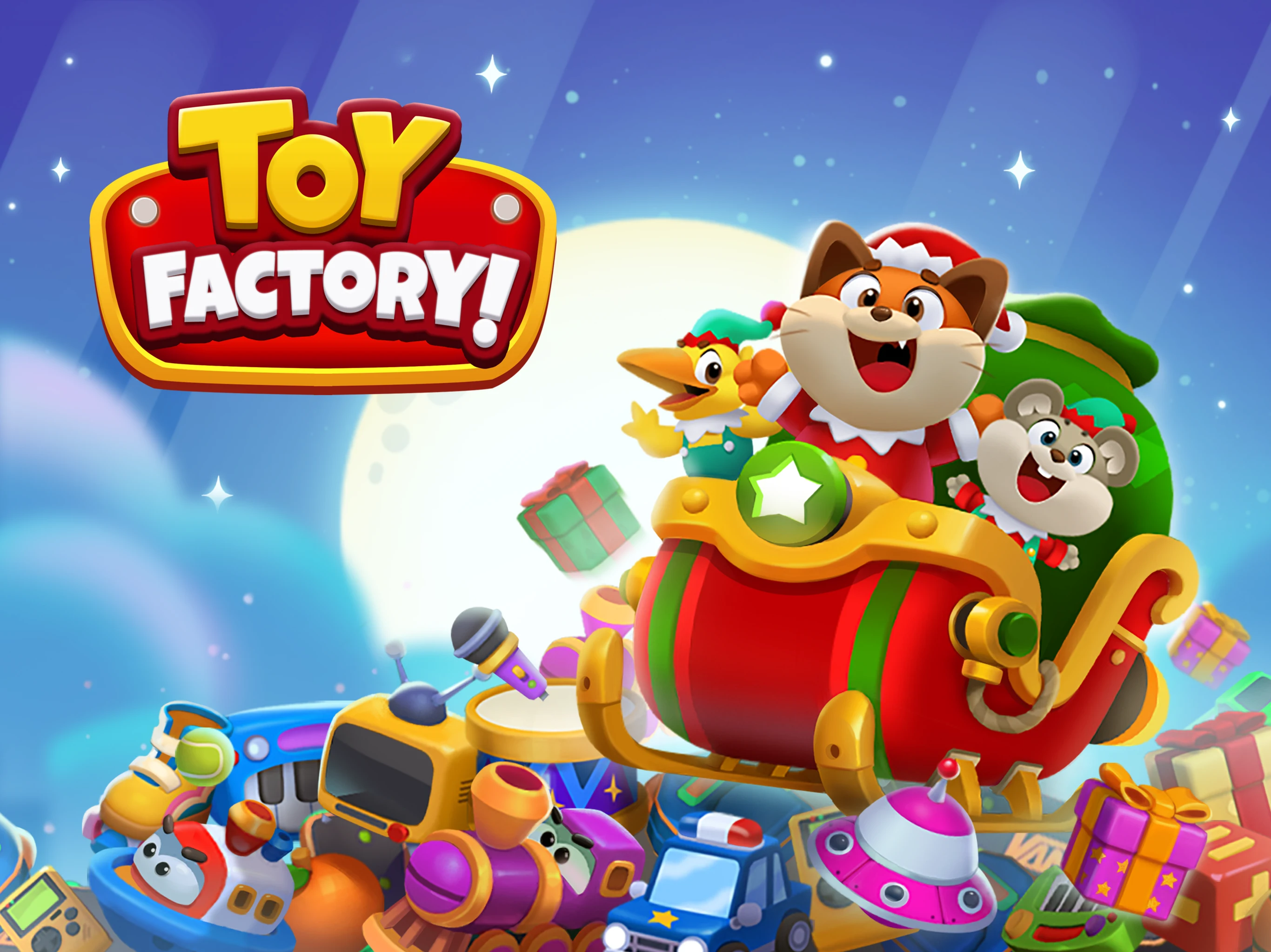 Toy Factory Match 3 Game Party screenshot
