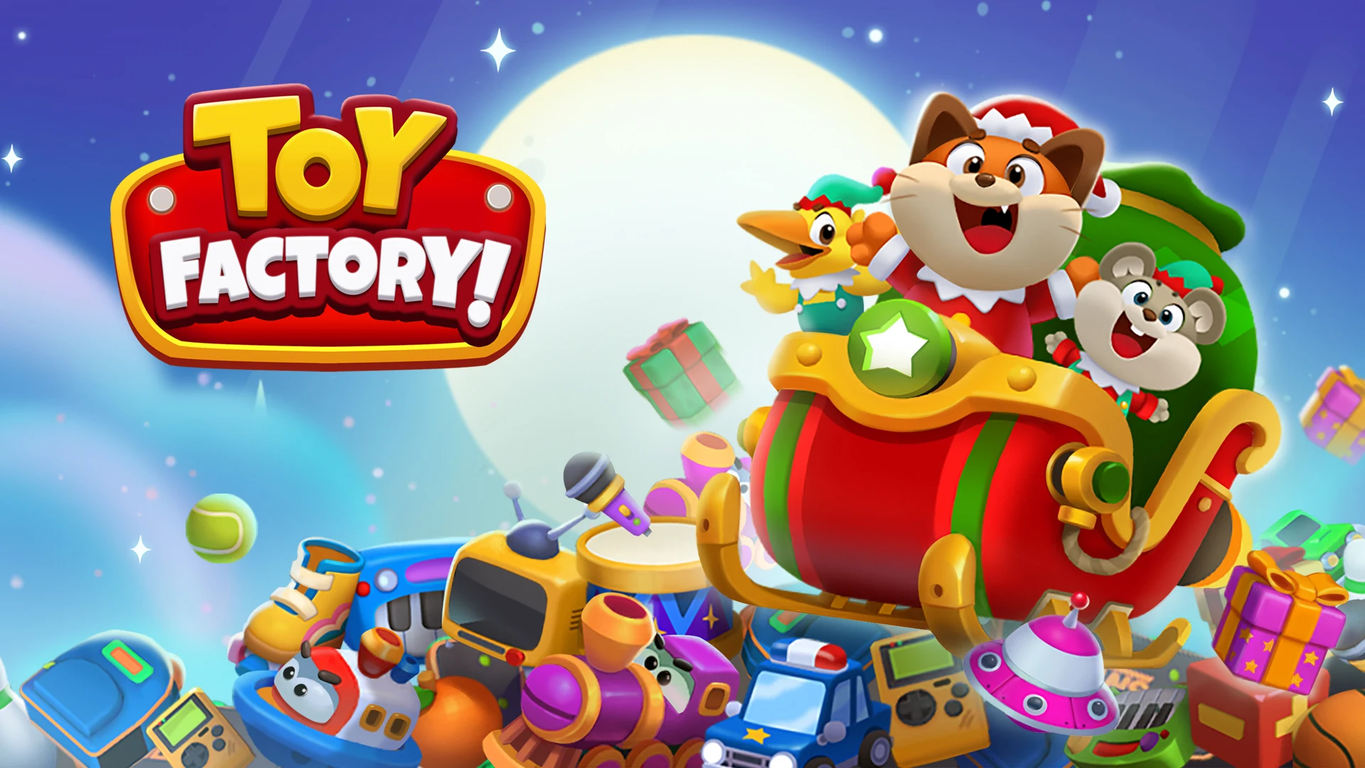 Toy Factory Match 3 Game Party screenshot